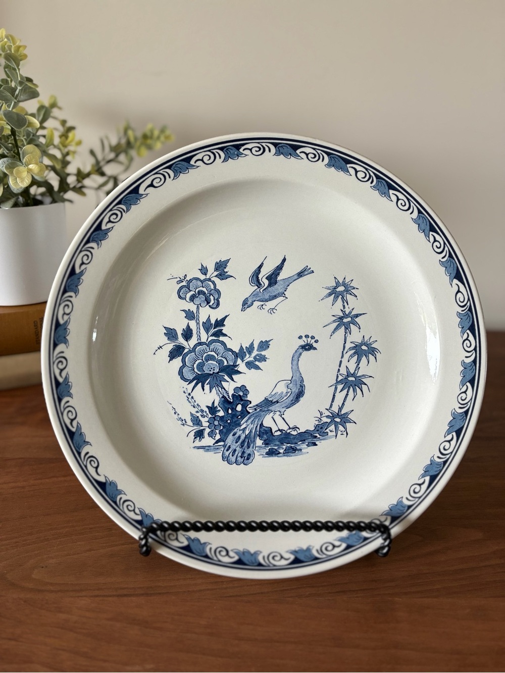 Hand Painted Original Delft Wall Plate | Collected Home Decor